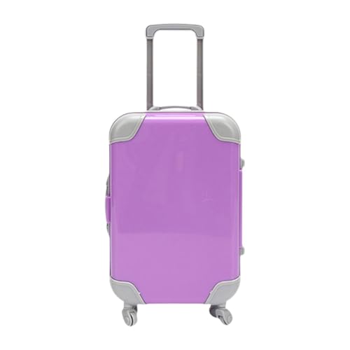 Amagogo Mini-Koffer, Puppenhauszubehör, leerer Verpackungskoffer, Miniatur-Puppenkoffer, Wimpernhalter für Kinderspielzeug, Geschenke, Spielset, Lila Amagogo Mini-Koffer, Puppenhauszubehör, leerer Verpackungskoffer, Miniatur-Puppenkoffer, Wimpernhalter für Kinderspielzeug, Geschenke, Spielset, Lila von Amagogo