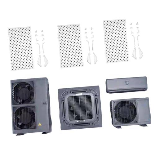 Amagogo Miniatur-Klimaanlagen-Modell-Set, Mikro-Szene, Maßstab 1:14, realistisches Ornament, Robustes simuliertes Rollenspiel, Puppenhaus-, Style C Amagogo Miniatur-Klimaanlagen-Modell-Set, Mikro-Szene, Maßstab 1:14, realistisches Ornament, Robustes simuliertes Rollenspiel, Puppenhaus-, Style C von Amagogo