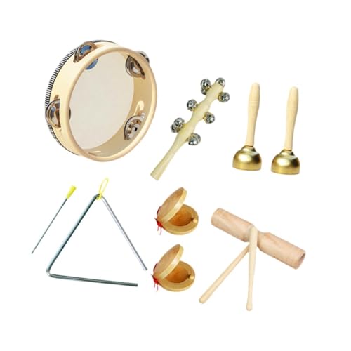 Amagogo Musikinstrumenten-Set für Kleinkinder, Schlaginstrumente aus Holz, Musikspielzeug für das frühe Lernen, Style B von Amagogo