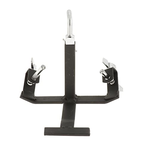 Amagogo Pedal Cowbell Bracket Pedals Percussion Cowbell Instrument Drum Set Mount mit Griff Drum Cymbal Pedal für Konzertübungsraum von Amagogo