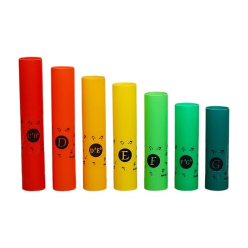 Amagogo Percussion Tube Set 7 Note Musikrohre für Jungen Und Mädchen Geburtstagsgeschenk von Amagogo