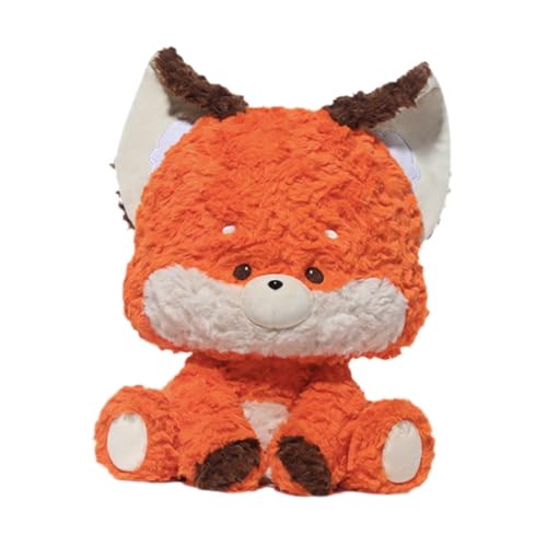 Amagogo Plüsch Tierspielzeug Sofa Ornament Sammler süßes kuscheliges Spielzeug ausgestopftes Tier für Jungen und Mädchen Erwachsene Kinder Familie Familie, 38 cm Fuchs von Amagogo