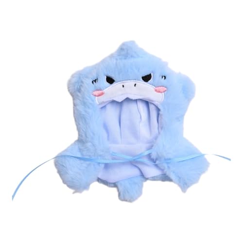 Amagogo Puppen Haifischmantel Outfits Kostüm Handgemachte Kleidung für 17cm Puppen Jungen Puppen Mädchen Puppen, Blau von Amagogo