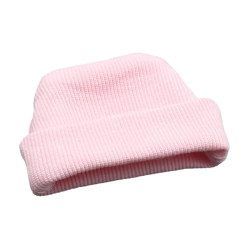 Amagogo Puppen Hut Kostüm ACCS Miniatur Kappe Handgemachte Beanie für 6,7 Zoll Puppen Jungen Puppen, Rosa von Amagogo