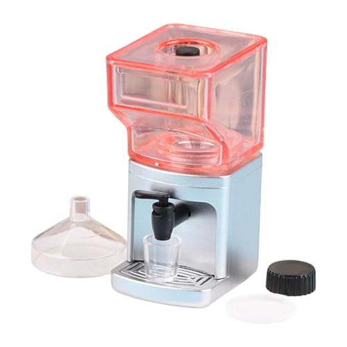 Amagogo Puppenhaus Mini Wasser Dispenser Küchengeräte Modell Puppenhaus Dekoration Zubehör, Rot von Amagogo