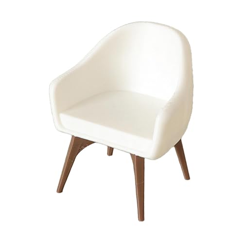 Amagogo Puppenhaus-Stuhlmodell, Stuhlmodell mit hoher Rückenlehne, realistische Dioramen, Basteln, Miniaturmöbelspielzeug für DIY-Projekte, DIY-Landschaft Amagogo Puppenhaus-Stuhlmodell, Stuhlmodell mit hoher Rückenlehne, realistische Dioramen, Basteln, Miniaturmöbelspielzeug für DIY-Projekte, DIY-Landschaft von Amagogo