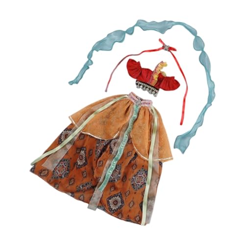 Amagogo Puppenkleiderpuppenkleidung Dekoration Mode Miniaturzubehör, Koordination handgefertigt süß für Geburtstagsgeschenkoutfits, Rote Rüschen Amagogo Puppenkleiderpuppenkleidung Dekoration Mode Miniaturzubehör, Koordination handgefertigt süß für Geburtstagsgeschenkoutfits, Rote Rüschen von Amagogo