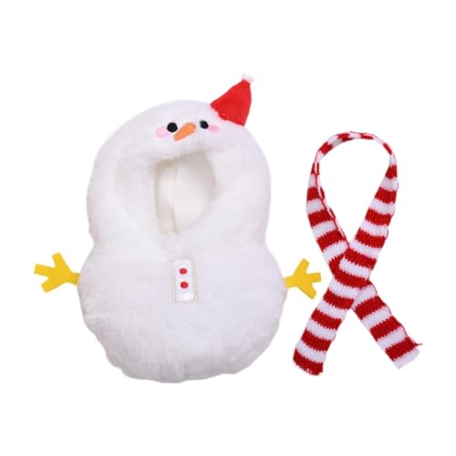 Amagogo Puppenkleidung, süßer Puppenkleidungsanzug, Weihnachts-Schneemann-Kostüm, weich und modisch, Foto-Requisiten, Puppenkleidung für 5,9-Zoll-Puppe von Amagogo