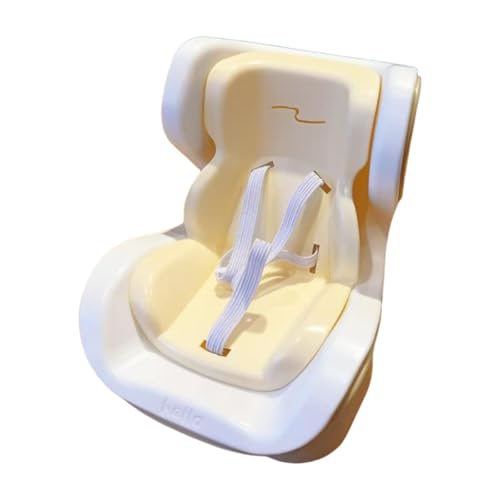 Amagogo Puppensitz für Autodisplay, sicherer Miniatur-Entlüftungsclip, Gelb Amagogo Puppensitz für Autodisplay, sicherer Miniatur-Entlüftungsclip, Gelb von Amagogo