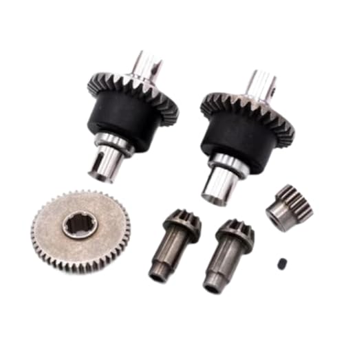 Amagogo RC-Auto-Differential-Update-Teile, DIY-modifiziertes professionelles Zubehör, Metall-Differentialgetriebe für 16101Pro 1:16 RC-Fahrzeuge von Amagogo