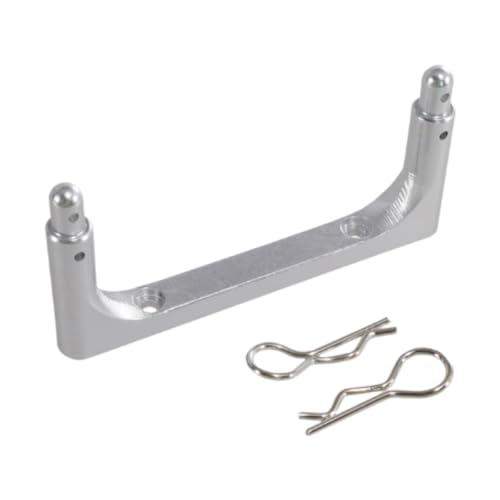 Amagogo RC Car Front Body Säule Fernbedienungssteuerauto -Anpassung Einfache Installationsschockhalterung für 1:14 RC -Auto 14303 H14mk Teile 14302, Silber von Amagogo