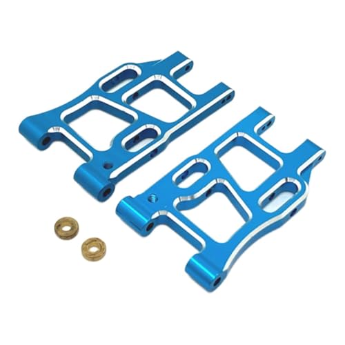 Amagogo RC-Hinterradaufhängungsarm, Metall-Hinterradaufhängungsarm, professionelle DIY-Zubehör-Schwingarm-Ersatzteile für 1/10 Ptg-2 Ptg-2R Hobbyauto, Blau von Amagogo