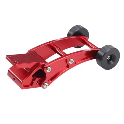 Amagogo RC-Metall-Heads-Up-Radteil, einfach zu installierende Legierungs-Upgrades, RC-Wheelie-Bar für 1/14 Maßstab 14210, DIY-Zubehörteile, RC-Auto, ROT von Amagogo