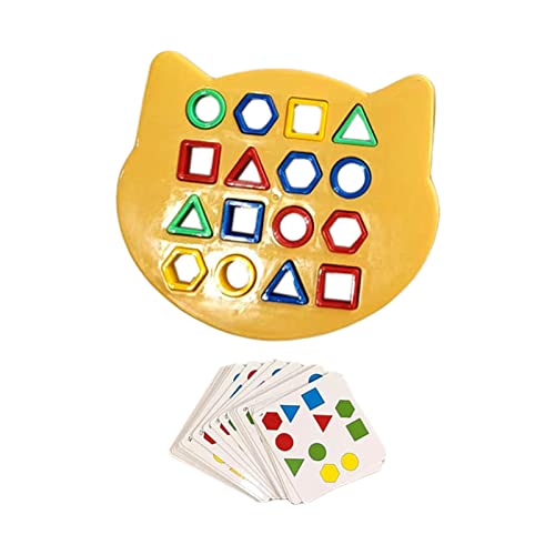 Amagogo Shape Matching Board Entwickeln Feinmotorik Sortierblöcke Lernspielzeug Buntes Kreatives Geschenk für Kinder Jungen Mädchen, 1 Spieler Amagogo Shape Matching Board Entwickeln Feinmotorik Sortierblöcke Lernspielzeug Buntes Kreatives Geschenk für Kinder Jungen Mädchen, 1 Spieler von Amagogo