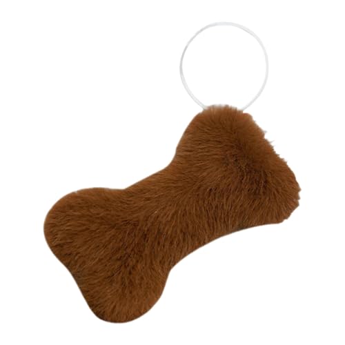 Amagogo Simulieren Knochenform Plüsch Spielzeugknochenform Plüsch Kissen Wohnhäuser Stoffpulver Anhänger für Kinder Jungen Mädchen Geschenke, Kaffee 13cm Amagogo Simulieren Knochenform Plüsch Spielzeugknochenform Plüsch Kissen Wohnhäuser Stoffpulver Anhänger für Kinder Jungen Mädchen Geschenke, Kaffee 13cm von Amagogo