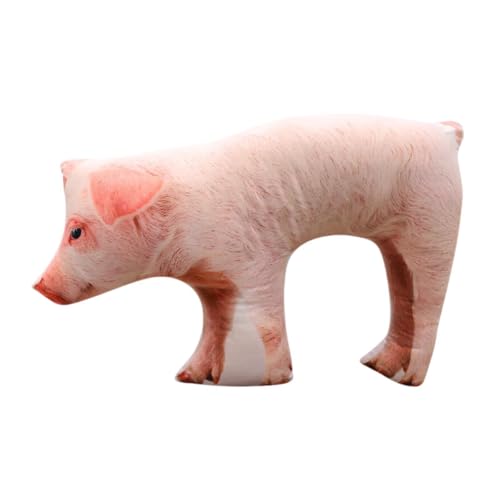 Amagogo Stofftier Schweinchen Stofftier Jungen Mädchen Geschenke 50cm Schwein Plüschtier Niedliches Schwein Stofftier für Wohnzimmer Schlafzimmer von Amagogo