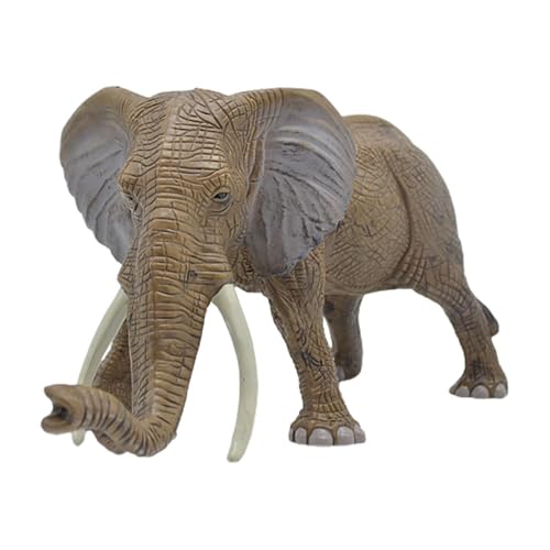 Amagogo Tierfiguren, Tierspielzeug, ab 3 Jahren, Mädchen, Jungen, Vorschul-Lernspielzeug, Simulation, großes Tierspielset, Simulationstiere, Elefant von Amagogo