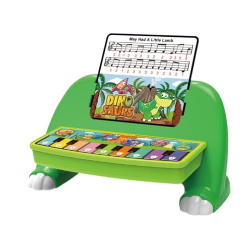 Amagogo Touch Piano Musikspielzeug Geburtstags-Klavierspielzeug Klassisch Multifunktional Einzigartiges Frühlernspielzeug für Kleinkinder Weihnachten, GrÜn von Amagogo