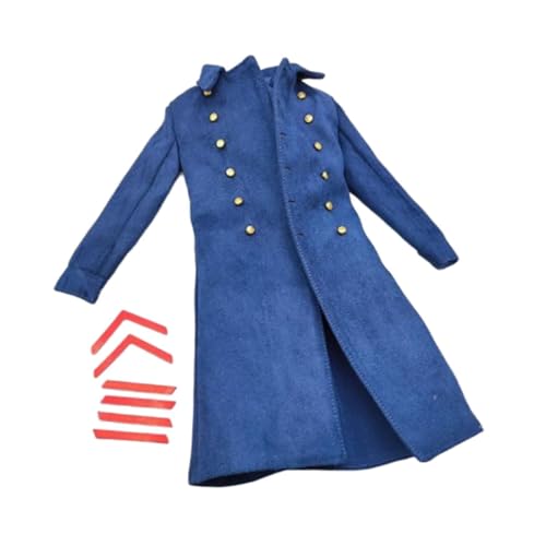 Amagogo Trenchcoat für Puppen im Maßstab 1/6, Puppenkostüm, Actionfiguren, Puppenkleidung für 12 Zoll große männliche Actionfiguren zum Sammeln von Amagogo