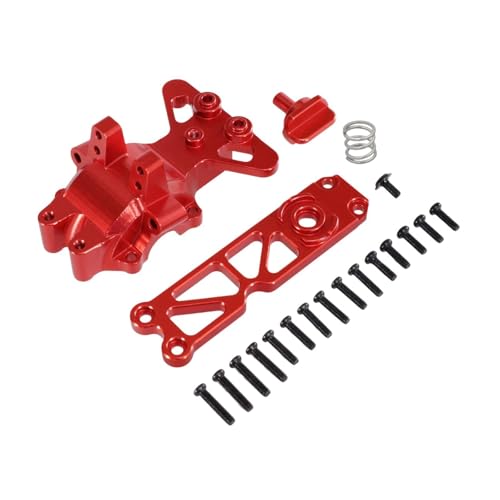 Amagogo Vordere obere Getriebeabdeckung Teile Ersatz RC Car Sturdy Multifunktion RC -Fahrzeugzubehör für 16210 16208 M162 H16 bm, Rot von Amagogo