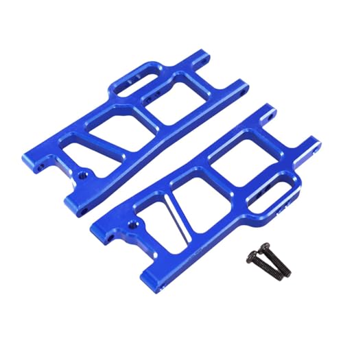 Amagogo Vorderer hinterer unteren Arm 1/10 Skala RC -Auto -Upgrades Zubehör Premium RC -Auto vorderer Schwung Arm für 104016 104018 104009, Blau von Amagogo