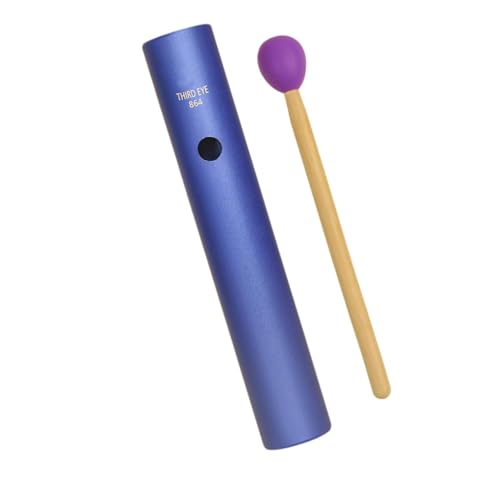 Amagogo Wah Tube Percussion Learning Tool Professional mit Beater Sand Zylinder Musikspielzeug Early Education Percussion Tube , Indigo von Amagogo