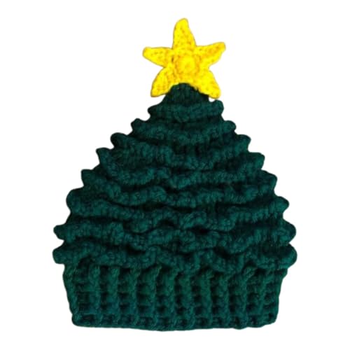 Amagogo Weihnachten Baum Gestrickte Hut Komfortable Weihnachten Party Hut für Rolle Spielen Festliche, Erwachsene von Amagogo