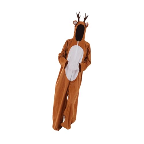 Amagogo Weihnachts-Rentier-Kostüm, Zubehör, Cosplay-Outfit für Halloween, Damenparty, XL von Amagogo