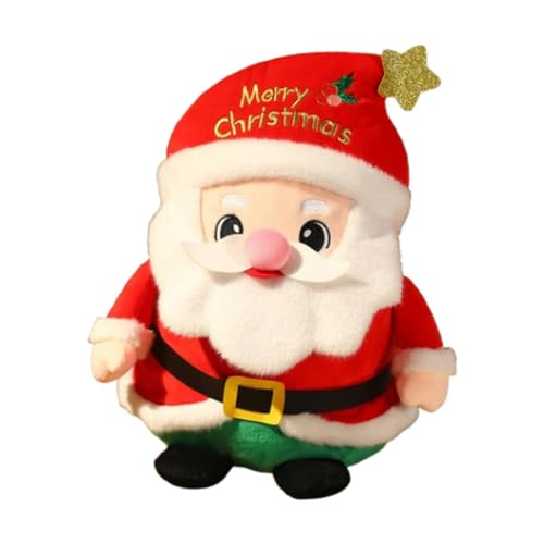 Amagogo Weihnachtsplüschtier, Weihnachtspuppe, Weihnachtsdekoration, Stofftier, Weihnachtsschmuck, Figur, Puppe für Kinder, Geschenk, Santa Claus M von Amagogo