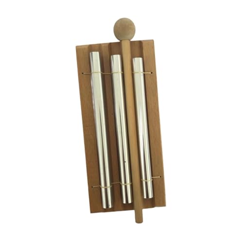 Amagogo Windspiel, Handspiel, Glocke, tragbar, Musikgeschenk, Musikinstrument, Meditationsspiel für, Klassenzimmer, Achtsamkeitslehrer, 3 Töne von Amagogo