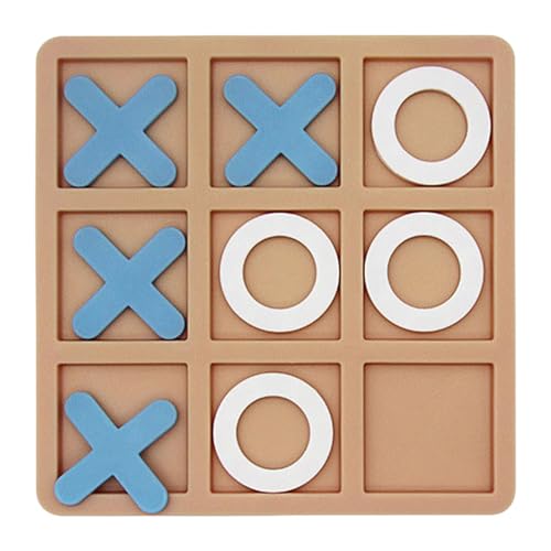 Amagogo Xo-Spiel, XO-Tischspielzeug, interaktive Puzzlespiele, Toe-Spiel, XO-Schachbrettspiel für Kinder und Erwachsene im Hinterhof von Amagogo