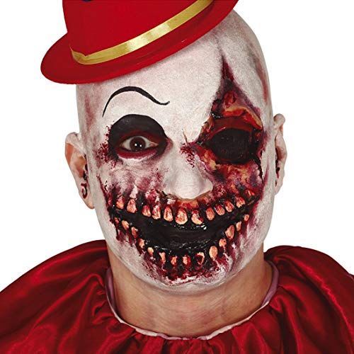 Amakando Schaurige Halloween Gesichtswunde Monster / 15cm / Zombie Make Up FX Schminke Untoter/Der Mittelpunkt zu Horror-Party & Themenabend von Amakando