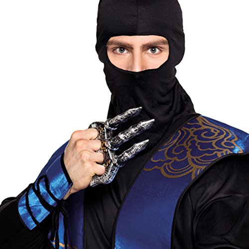 Amakando Sub Zero Klaue - 20 cm - Handkrallen Shuko Mortal Combat Krallenhand Ninjutsu Ninjakostüm Zubehör Ninja Kralle von Amakando