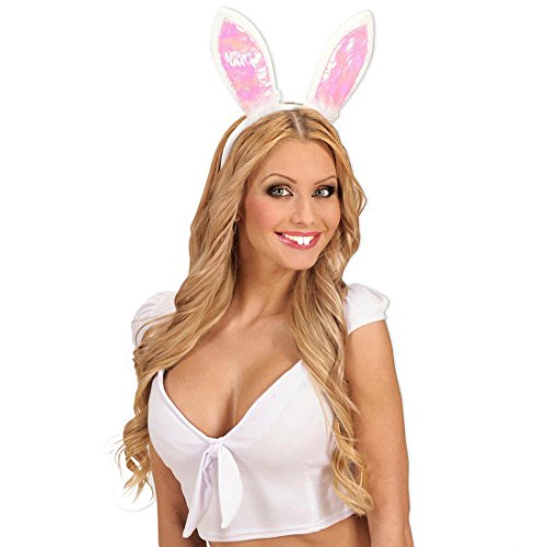 Hasenzähne Kaninchen Zähne Bunny Hasen Zähne Playboy Kaninchenzähne Ostern Häschen Gebiss Hase Faschingszähne Junggesellenabschied JGA Junggesellinnenabschied Accessoire Karneval Kostüm Zubehör von Amakando