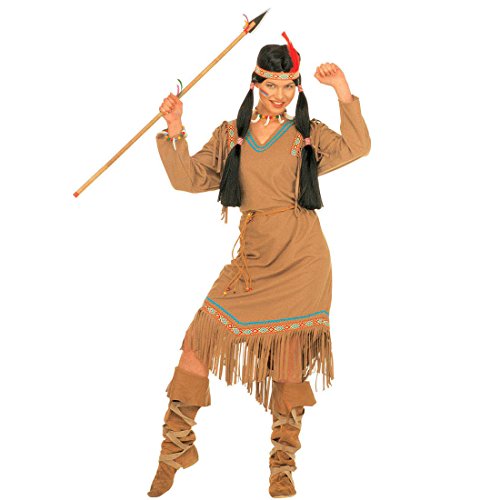 Amakando Indianerkostüm Damen - L (42/44) - Indianerinnenkostüm Indianer Kostüm Damen Pocahontas Damenkostüm Westernkostüm Indianerin Kostüm Cheyenne von Amakando