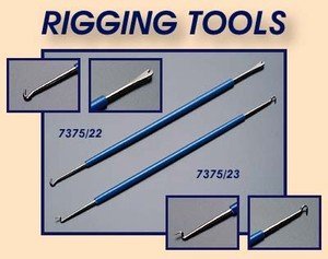 Rigging Tools x 2 for Wooden Model Ship Building Stick & String models by Amati von Amati