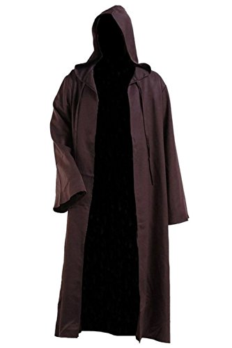 Herren Kapuzen Robe Umhang Ritter Fancy Cosplay Kost¨¹m von Amayar