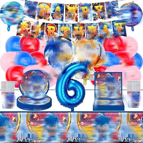 Amazluck 65 Stück Geburtstagsdeko 5 Jahre, Hedgehog Geburtstagsdeko Luftballon Party Birthday BannerTableware Supplies Foil Balloons Tischdecken Teller Servietten Tassen Kuchen Deko Kinder Amazluck 65 Stück Geburtstagsdeko 5 Jahre, Hedgehog Geburtstagsdeko Luftballon Party Birthday BannerTableware Supplies Foil Balloons Tischdecken Teller Servietten Tassen Kuchen Deko Kinder von Amazluck