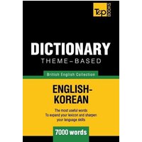 Theme-based dictionary British English-Korean - 7000 words von Amazon Digital Services LLC - Kdp