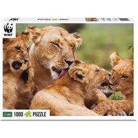 AMBASSADOR 7230022 WWF Puzzle 1000 Teile Löwen von Ambassador