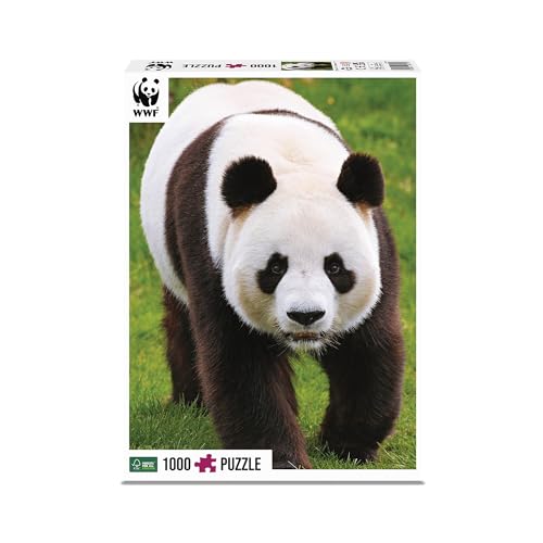 Ambassador 7230021 Panda, 1000 Teile Puzzle für Erwaschene und Kinder ab 10 Jahren, WWF Tierpuzzle, Panda von Ambassador