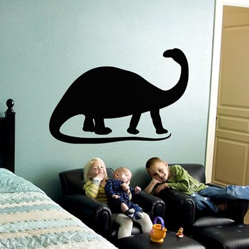 Ambiance Sticker Kreidetafel – Wandsticker, selbstklebend, abwischbar, Dinosaurier-Silhouette, 110 x 160 cm von Ambiance Sticker