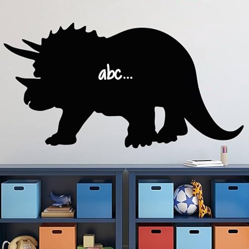 Ambiance Sticker Kreidetafel – Wandsticker, selbstklebend, abwischbar, Silhouette Kentrosaurus – H 100 x L 190 cm von Ambiance Sticker