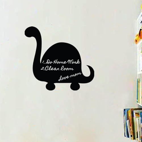 Ambiance Sticker Kreidetafel – Wandsticker, selbstklebend, abwischbar – Dinosaurier Diplodocus – H 75 x L 80 cm von Ambiance Sticker