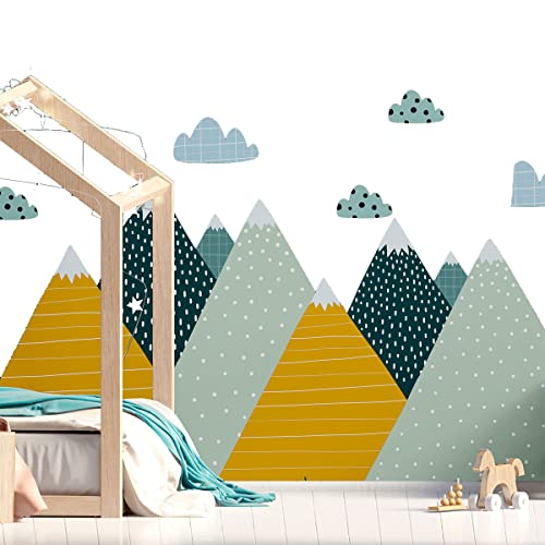 Ambiance Sticker Vliestapete Riesenfresken Vorgekleistert -Skandinavischer Berg Ziska - Dekoratives Etikett | H80 x L120 cm Ambiance Sticker Vliestapete Riesenfresken Vorgekleistert -Skandinavischer Berg Ziska - Dekoratives Etikett | H80 x L120 cm von Ambiance Sticker