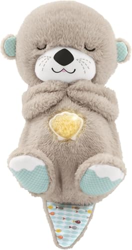 Amebleak Schlummer Otter Kuscheltier, Schlummer Otter mit Herzschlag, Otter Kuscheltier mit Herzschlag, Beruhigender Otter, Geschenke für Jungen und Mädchen von Amebleak