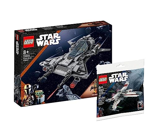 Lego Star Wars Set: Lego 75346 Star Wars Snubfighter der Piraten Set + 30654 Polybag - X-Wing Starfighter von AMEET Verlag