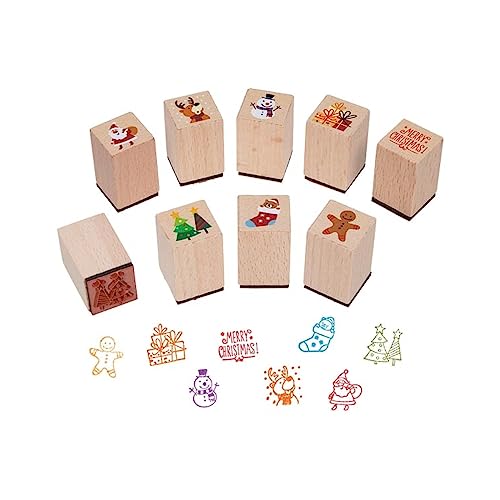 Ameisenkeks® Stempelset Weihnachtsmotive - 8 Stempel von Ameisenkeks