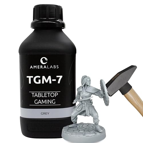 Ameralabs TGM-7 LED Schnellhärtend 3D Harz für Tischspiel-Miniaturen, 1 Liter von AmeraLabs