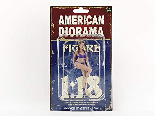 American Dioma Miniaturauto zur Sammlung, 38171, Violett von American Diorama